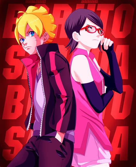 sarada x boruto|Explore the Best Borutoxsarada Art .